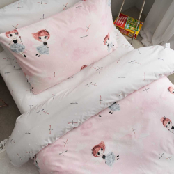 Σετ σεντόνια μονά 3 τμχ με λάστιχο Vesta Home Rozy
