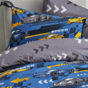 Σετ σεντόνια μονά 3 τμχ με λάστιχο Vesta Home Race