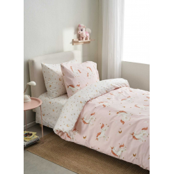 Σετ σεντόνια μονά 3 τμχ με λάστιχο Vesta Home Kelly