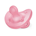 Πιπίλα Chicco όλο σιλικόνη PhysioForma® Soft Ροζ 6-16m