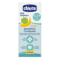 Οδοντόκρεμα χωρίς φθόριο Chicco Μήλο / Μπανάνα 50ml 6-24m