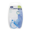 Πιπίλα Chicco όλο σιλικόνη PhysioForma® Soft Σιέλ 6-16m