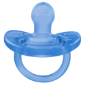 Πιπίλα Chicco όλο σιλικόνη PhysioForma® Soft Σιέλ 6-16m