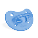 Πιπίλα Chicco όλο σιλικόνη PhysioForma® Soft Σιέλ 6-16m