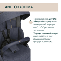 Καρότσι Chicco One4Ever Lounge Denim Shine