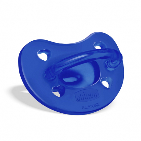 Πιπίλα Chicco όλο σιλικόνη PhysioForma® Soft Σιέλ 16-36m