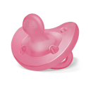 Πιπίλα Chicco όλο σιλικόνη PhysioForma® Soft Ροζ 16-36m
