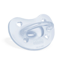 Πιπίλα Chicco όλο σιλικόνη PhysioForma® Soft Σιέλ 0-6m
