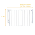 Πόρτα ασφαλείας Safety 1ST Ready To Install 73,7-106,6 cm