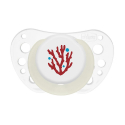 Πιπίλες Chicco PhysioForma® Air 16-36m Μπεζ / Μπορντό, σετ των 2