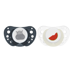 Πιπίλες Chicco PhysioForma® Air 16-36m Μπεζ / Γκρι μπλε, σετ των 2