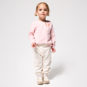 Obaibi Pantalon fille beige motif c?ur