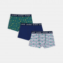 Okaidi Boxers garcon a motifs (lot de 3)