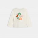 Obaibi T-shirt manches longues lapin rose bebe fille