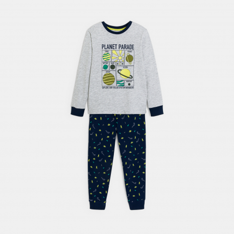 Okaidi Pyjama garcon gris