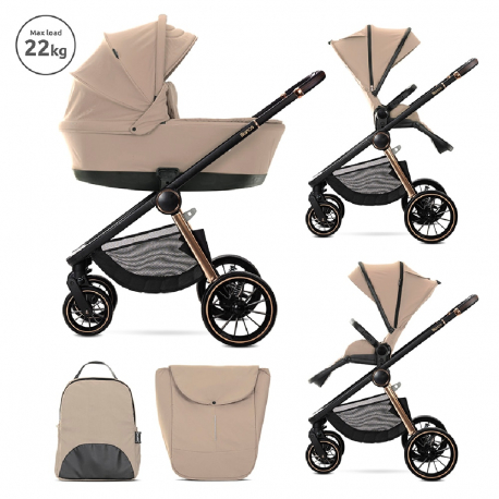Καρότσι και port-bebe Lorelli® Bianca Beige