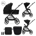 Καρότσι και port-bebe Lorelli® Premium Venice Black