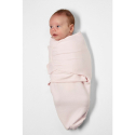 Κουβέρτα - υπνόσακος φασκιώματος Meyco Swaddle Light Pink