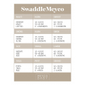 Κουβέρτα - υπνόσακος φασκιώματος Meyco Swaddle Light Pink