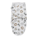 Κουβέρτα - υπνόσακος φασκιώματος Meyco Swaddle Animal Multicolor