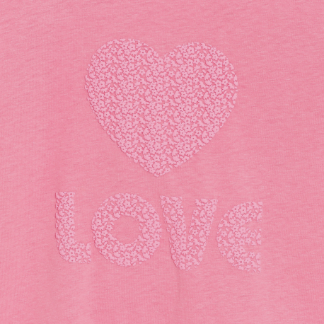 Okaidi Μπλούζα με μήνυμα love για κορίτσια