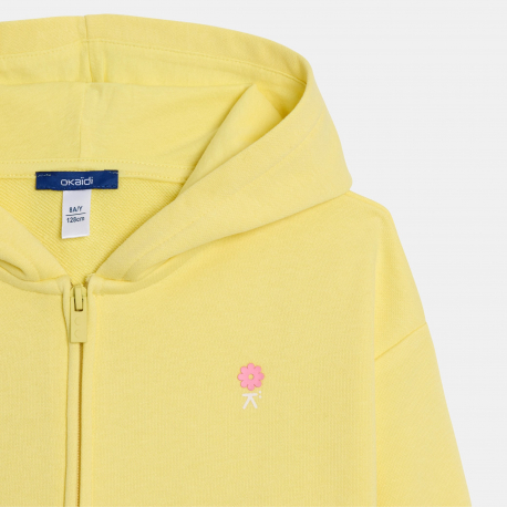 Okaidi Φούτερ  με κουκούλα για κορίτσια