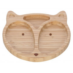 Πιάτο bamboo με βεντούζα FreeON® Fox