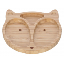 Πιάτο bamboo με βεντούζα FreeON® Fox