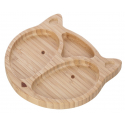 Πιάτο bamboo με βεντούζα FreeON® Fox