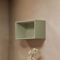 Ράφι τοίχου ορθογώνιο Casababy Rectangle Palmer Olive