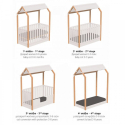 Βρεφικό κρεβάτι Casababy La Maison Ecru