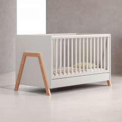 Βρεφικό κρεβάτι Casababy Oslo Ecru μετατρεπόμενο σε προεφηβικό