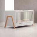 Βρεφικό κρεβάτι Casababy Oslo Ecru μετατρεπόμενο σε προεφηβικό