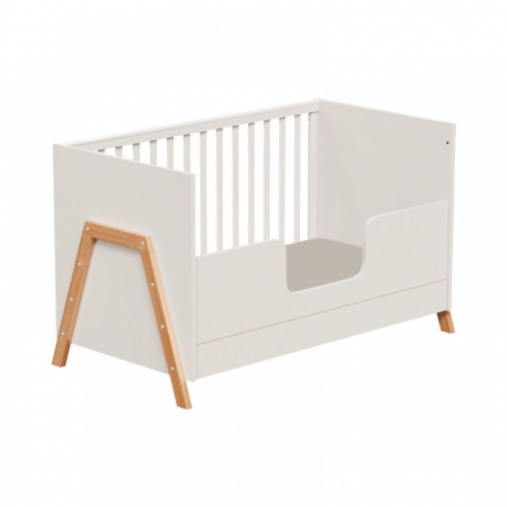 Βρεφικό κρεβάτι Casababy Oslo Ecru μετατρεπόμενο σε προεφηβικό