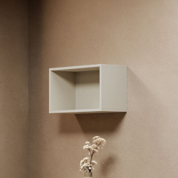 Ράφι τοίχου ορθογώνιο Casababy Rectangle Palmer Beige / Oslo Ecru