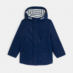 Okaidi Cire a capuche bleu marine Garcon