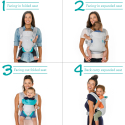 Μάρσιπος Infantino® Flip 4-in-1 Light & Airy Convertible Carrier