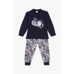 Πιτζάμα βρεφική Pretty Baby® Goal! 6+ μηνών