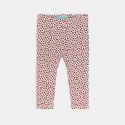 Obaibi Sweat sherpa et legging jersey imprime beige bebe fille