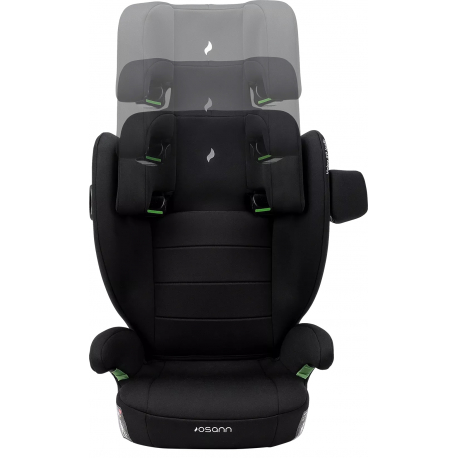 Κάθισμα αυτοκινήτου Osann Volpo SP Isofix Black 100-150 cm