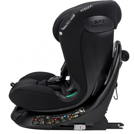 Κάθισμα αυτοκινήτου Osann Taos 360 Midi i-Size Black 70-150 cm