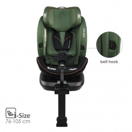 Κάθισμα αυτοκινήτου Bebe Stars i-Apex Green 40-150cm