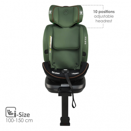 Κάθισμα αυτοκινήτου Bebe Stars i-Apex Green 40-150cm