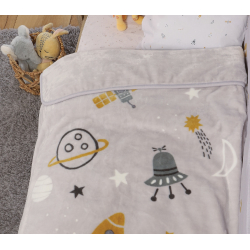 Κουβέρτα πολυέστερ κούνιας Nef-Nef Homeware My Universe 100x140 cm