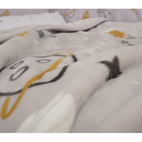 Κουβέρτα πολυέστερ κούνιας Nef-Nef Homeware My Universe 100x140 cm