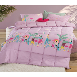 Παιδικό πάπλωμα Microfiber μονό Nef-Nef Homeware Roller Friends 160x220 cm