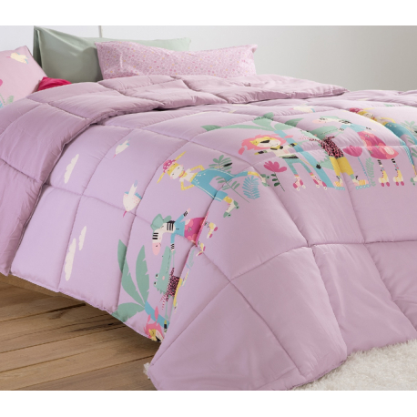 Παιδικό πάπλωμα Microfiber μονό Nef-Nef Homeware Roller Friends 160x220 cm