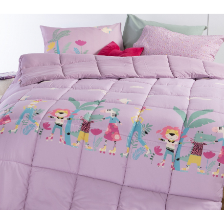Παιδικό πάπλωμα Microfiber μονό Nef-Nef Homeware Roller Friends 160x220 cm