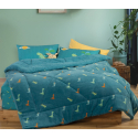 Παιδικό κουβερτοπάπλωμα μονό Nef-Nef Homeware Dinos On Wheels 160x220 cm