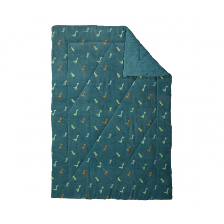 Παιδικό κουβερτοπάπλωμα μονό Nef-Nef Homeware Dinos On Wheels 160x220 cm